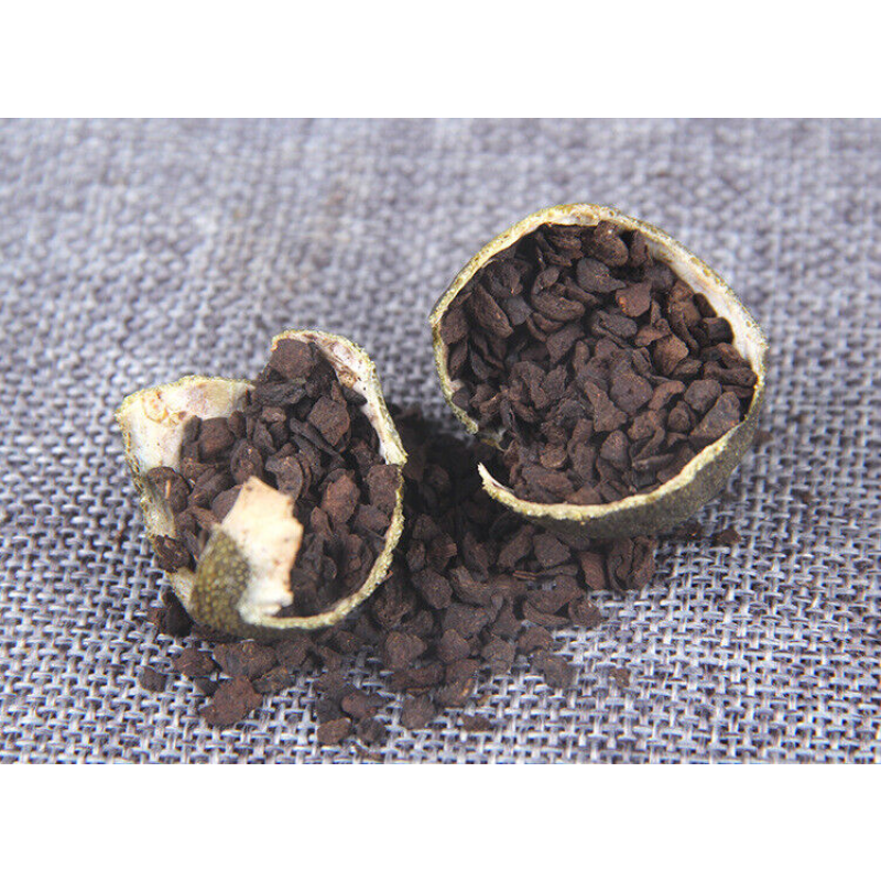 500g Gift Tea Xiao Qing Guan Pu'er Tea Xin Hui Chen Pi Pu'er Tea Healthy Drinks