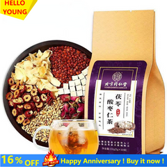 Poria Jujube Seed Tea Promote Sleep insomnia 300g