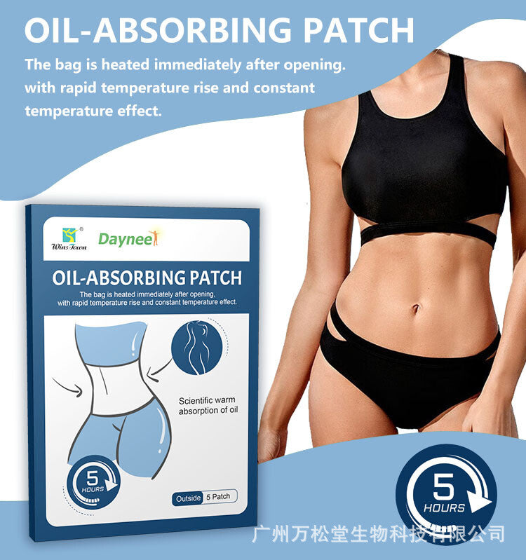 OIL-ABSORBING PATCH Weight Loss Patches5 Stickers/box Health Care