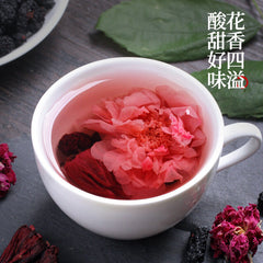 Authentic Roselle Rose Corolla Mulberry Dried Rose Tea Combination Scented Tea