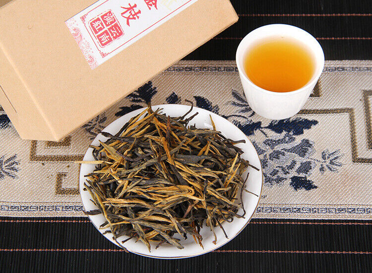 Rhyme Fragrant Golden Branch Yunnan Fengqing Dianhong Black Tea Gongfu Black Tea