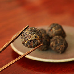 HelloYoung 100g Small Gold Ball Black Tea Organic Dianhong Bud Tea China Yunnan Specialty