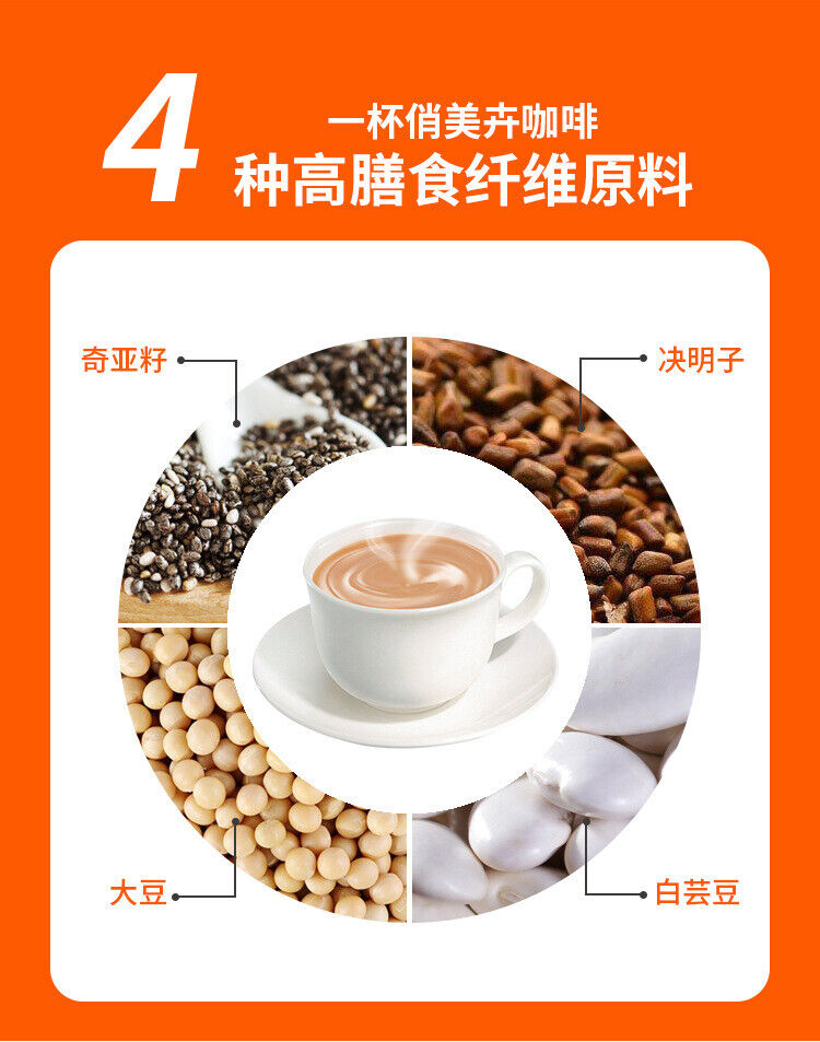 Ketogenic Bulletproof Coffee Satiety Black Coffee L-Carnitine Coffee Powder