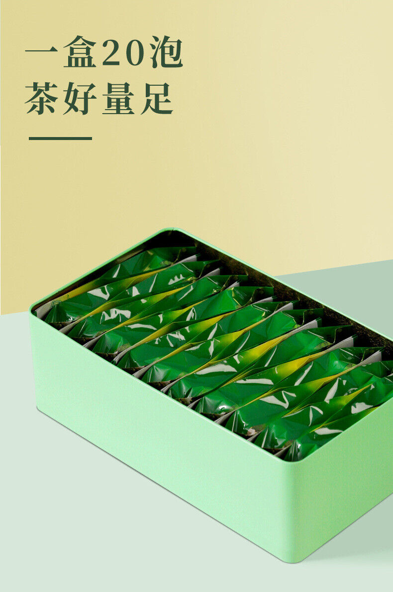HelloYoung New Tea Jasmine Tea Leaves Green Tea Loose Strong Fragrance Type Cans