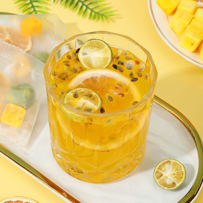 Lemon Passion Fruit Green Tangerine Herbal Tea Summer Fruit Blend