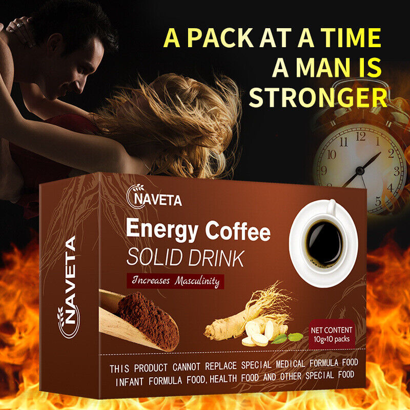 Men's Energy Coffee Men's Tea Fitness Refresher Coffee 100g