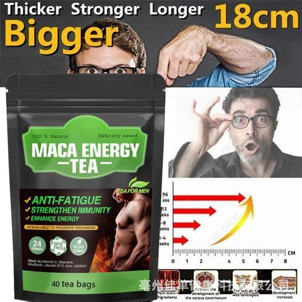 Erfrischender und gesunder neuester natürlicher Maca Energy Man Tee 40 Teebeutel