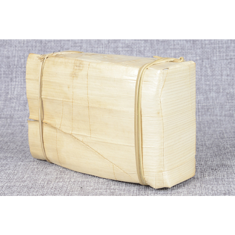 250g Premium Ripe Brick Yunnan Pu'er Tea Bamboo Shoot Shell Packing Health Care
