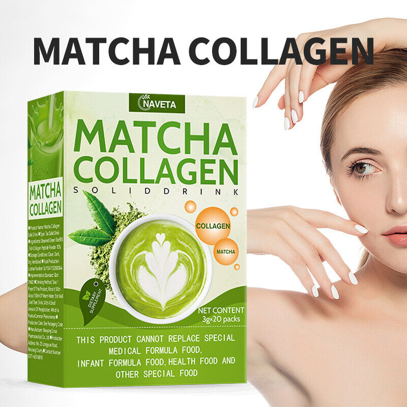 MATCHA COLLAGEN Collagen Matcha Powder Green Juice Powder 60g