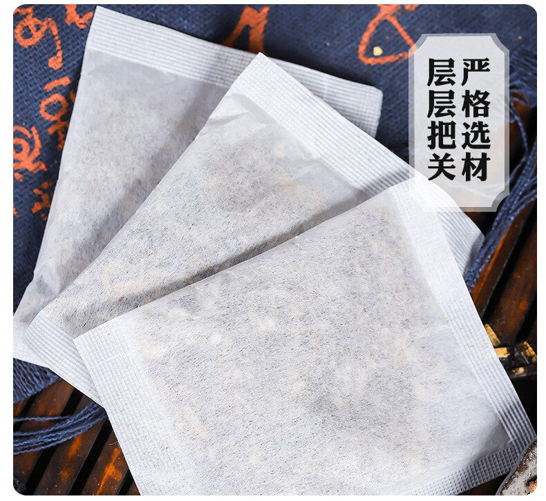 Yang Yuan Gu Yang Tea Ginseng Five Treasure Tea with Goji, Polygonum Tea for Men