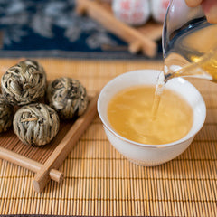 HelloYoung 500G Yunnan Baihao Longzhu Ancient White Tea White Buds Spherical Handcrafted