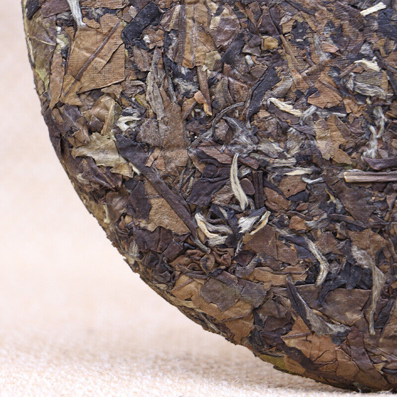 HelloYoung Healthy Drink Organic Spring 350g White Tea Top Old White Tea Cake Fuding