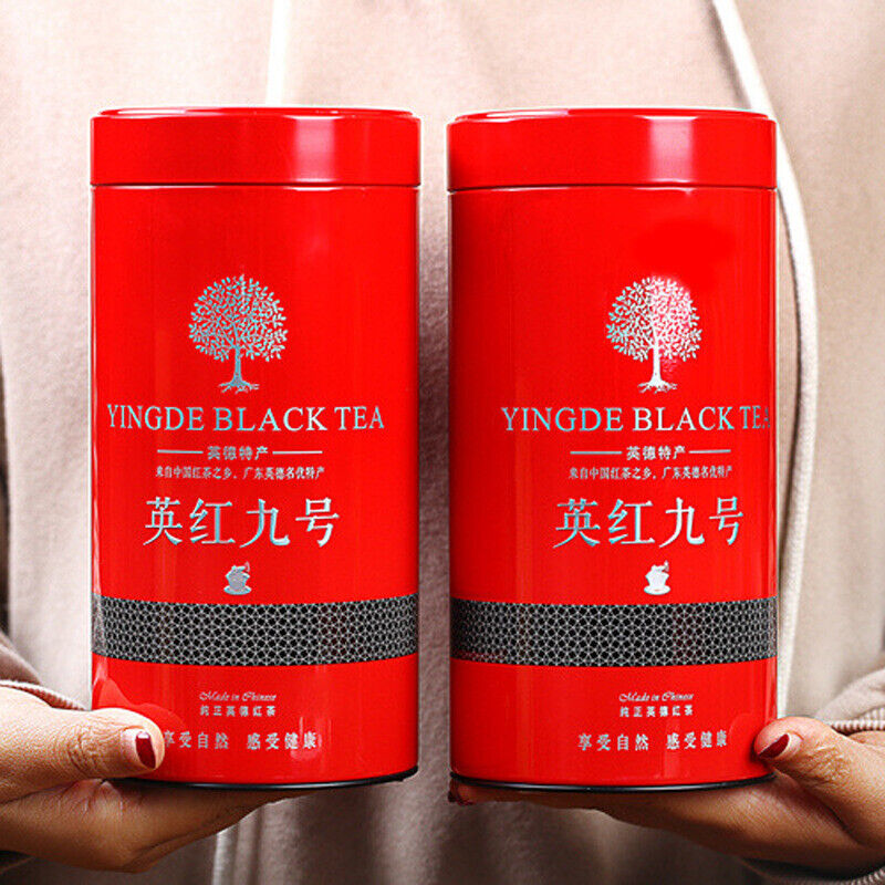 Thé noir Yingde Yinghong n°9 Thé noir à saveur forte en conserve 125G