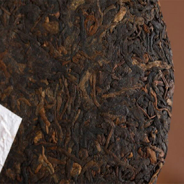 357g Ancient Cooked Puerh Tree Black Tea Cake Tea Old Ban Zhang Ripe Pu-erh Tea