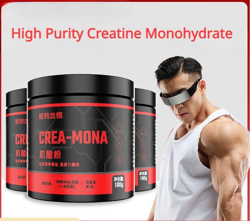 Acid Powder Monohydrate Creatine Enhances Muscle Endurance Protein Powder 100g