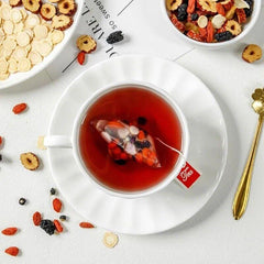 100g Ginseng Mulberry Black Wolfberry Tea Red Wolfberry Red Dates Dry Health Tea