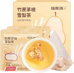 竹蔗茅根雪梨茶 Bamboo Cane Rock Sugar Pear Tea 120g 4.23Oz(12g*10package)