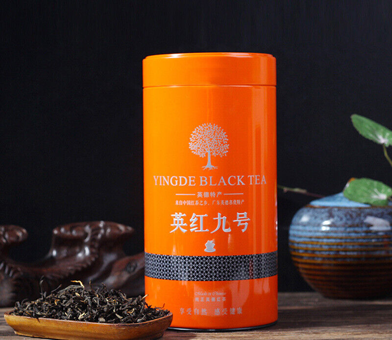 Thé noir Yingde Yinghong n°9 Thé noir à saveur forte en conserve 125G