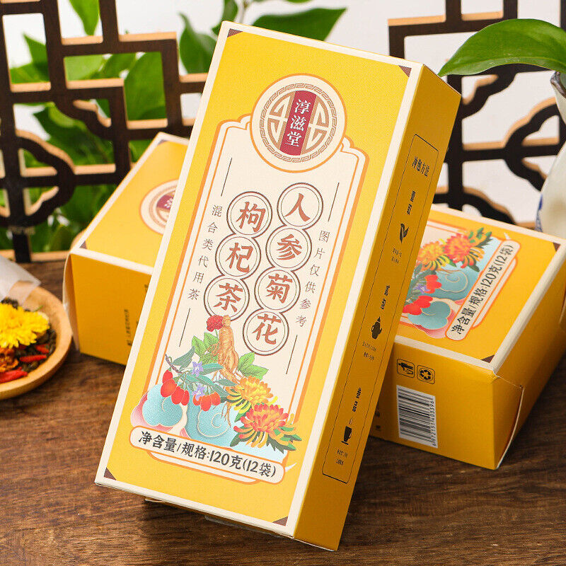 120g Ginseng Chrysanthemum Wolfberry Tea Combination Herbal Tea Health Tea