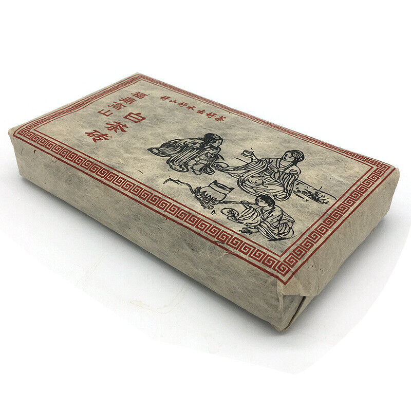 HelloYoung 350g Fuding white tea Shoumei tea brick old white tea brick alpine Panxi