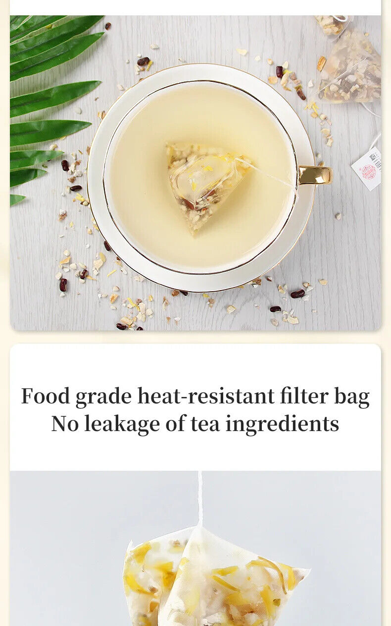 Lemon Red Bean Job's Tears Drink Healthy Herb Tea Bag 180g/30 Bags
