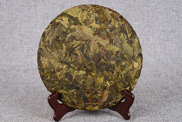 Puerh Tea Centennial Ancient Tree 357g Raw Cake Golden Leaf Puerh
