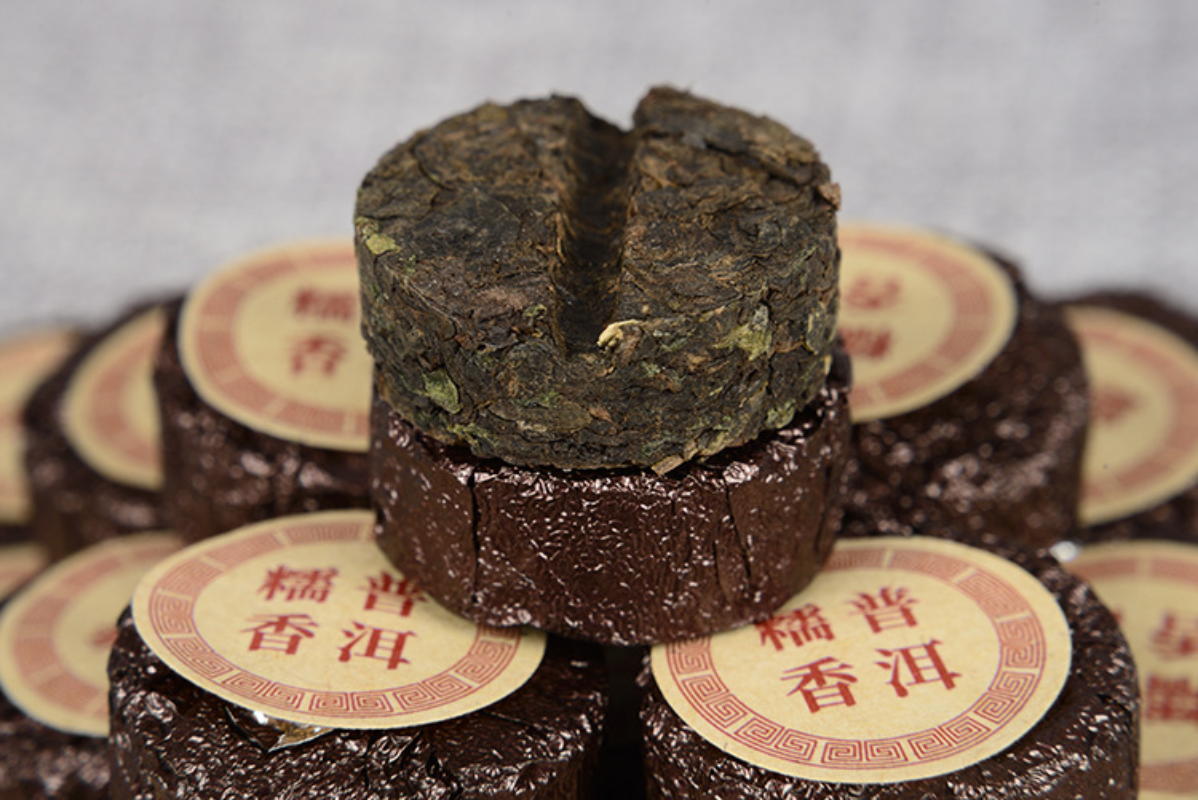 Yunnan Puerh Tea Strong Fragrant Small Jade Cake Glutinous Fragrant Ripe Tuo Tea