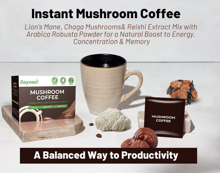 Hot Sell ! Instant Mushroom Coffee, Mushroom Coffee