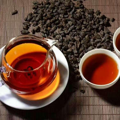 250g Yunnan Pu-erh Tea Cooked Ripe Tea Scattered Tea China Puer Tea Ancient Tree