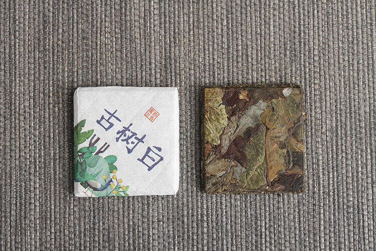 HelloYoung 500g Yunnan tea old tree white tea 8g small square brick (Chong) white tea