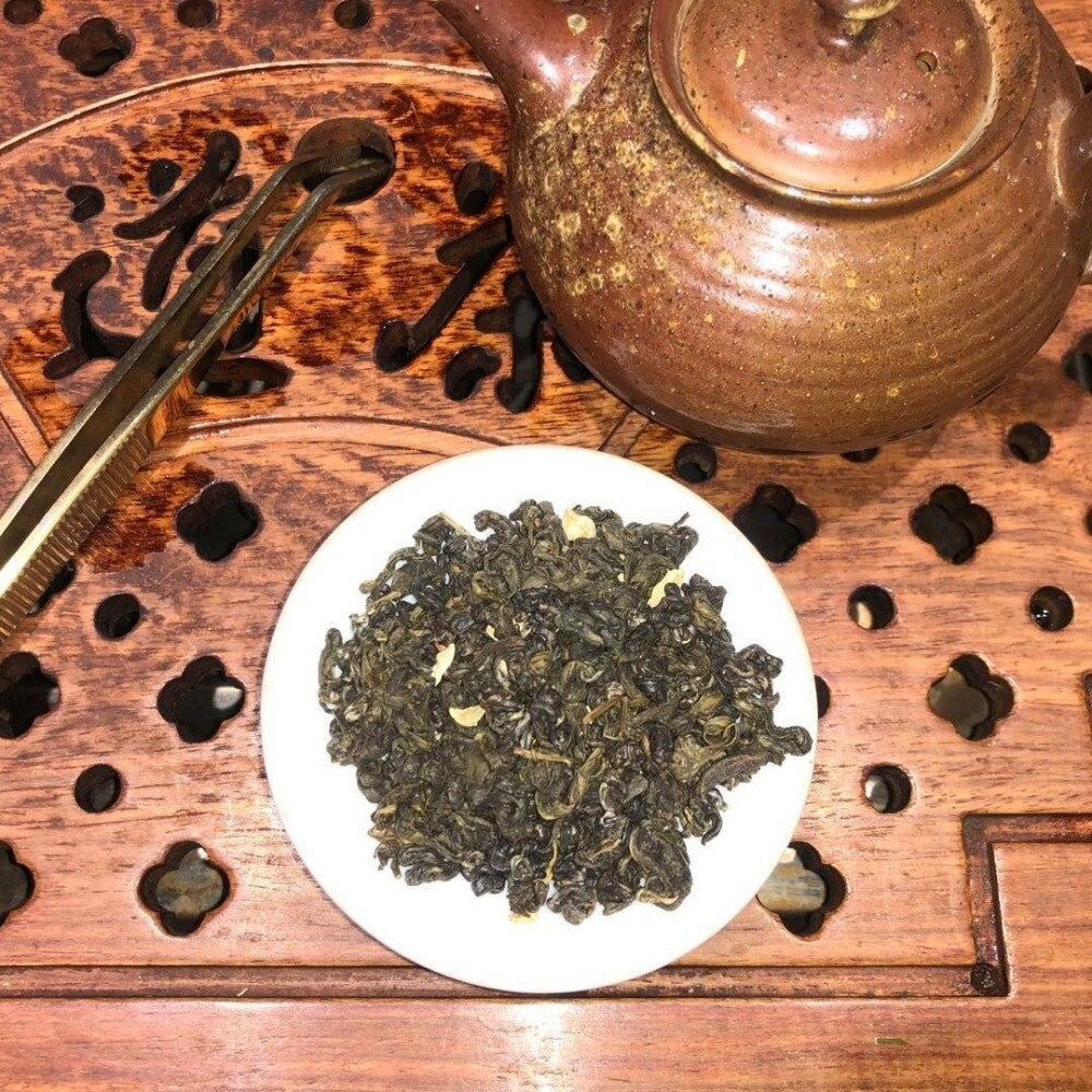 2025 Jasmine Bi Luo Chun Green Tea Premium Strong Floral Aroma