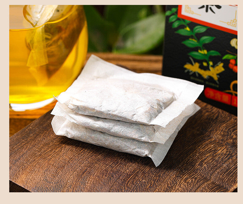 16 flavours of Panax ginseng and Panax notoginseng tea Nutritive Tea