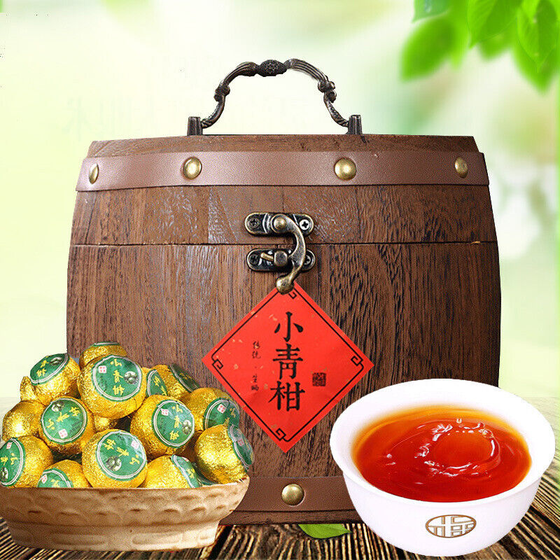 Xinhui Sun-dried Green Orange Peel Pu-erh Tangerine Peel Palace Pu'er Ripe Tea
