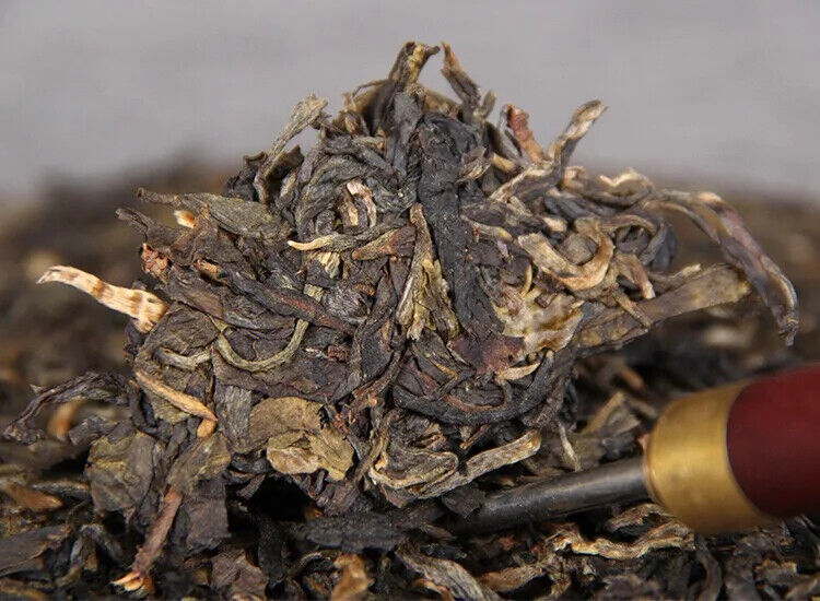 Aged Raw Tea Yunnan Nannuoshan Arbor Qizi Round Tea Cake 357g