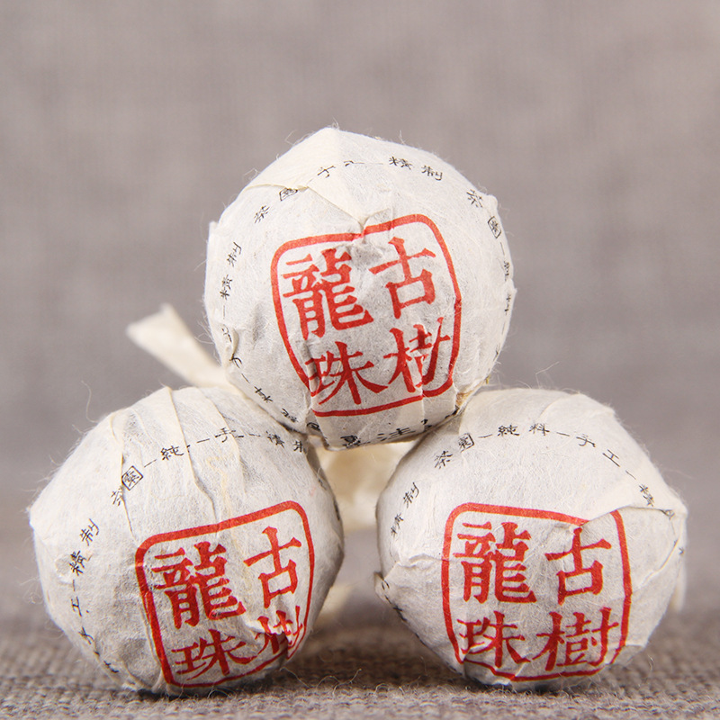 500gPuerh Cha Tea Ancient Tree Spring Tea Dragon Pearl Yunnan Small Grain Tuocha