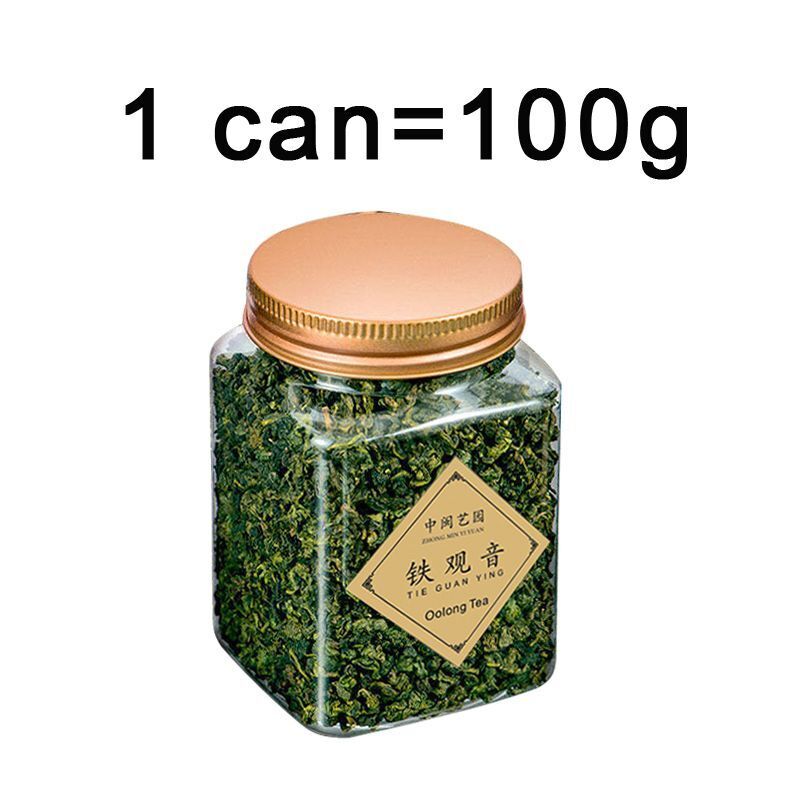 HelloYoung New Oolong Tea Tie guan yin canned Chinese Anxi Tieguanyin Tea Tea 100g