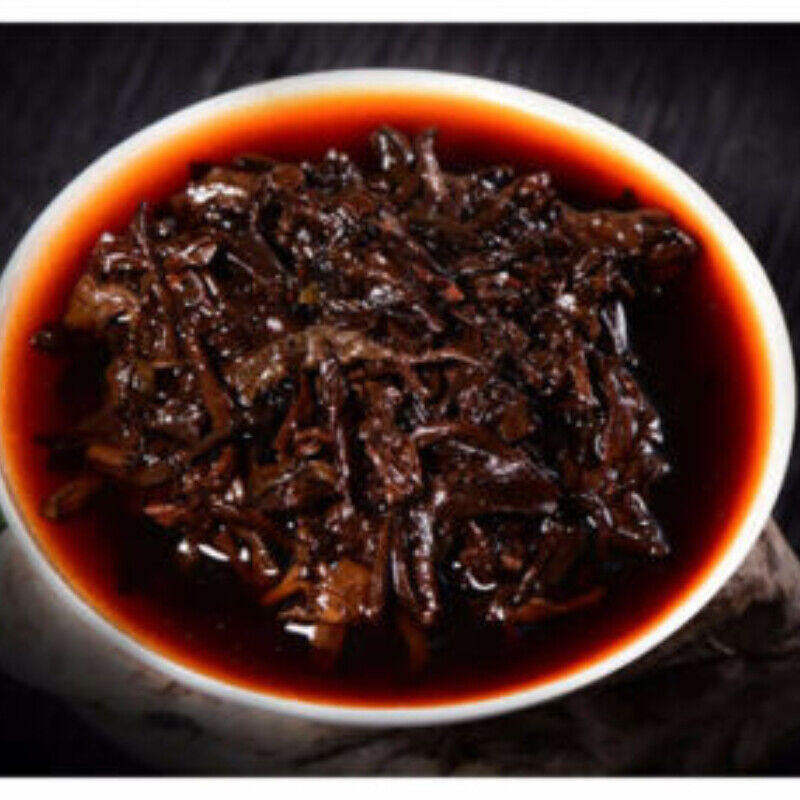 357g/12.59oz Ripe Puerh Heaven Earth Menghai Royal Golden Bud Old Arbor King Tea
