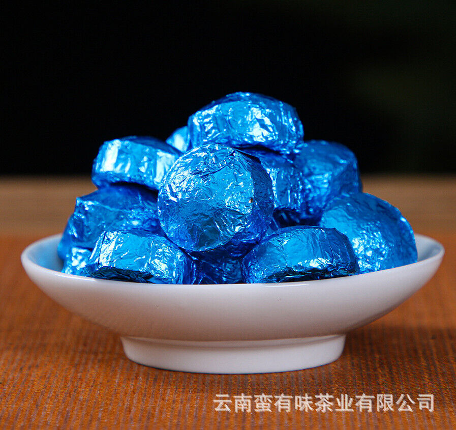 Yunnan Pu'er Tea Mini Seven Colored Small Golden Tuo Nuoc Xiang Ripe Tuo 500g