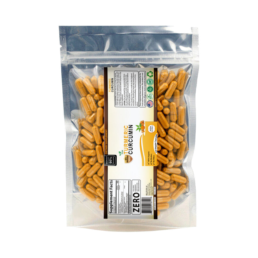 TURMERIC BLACK PEPPER 95% CURCUMIN ANTIOXIDANT 10,000mg EXTRACT 2X 60 CAPSULES