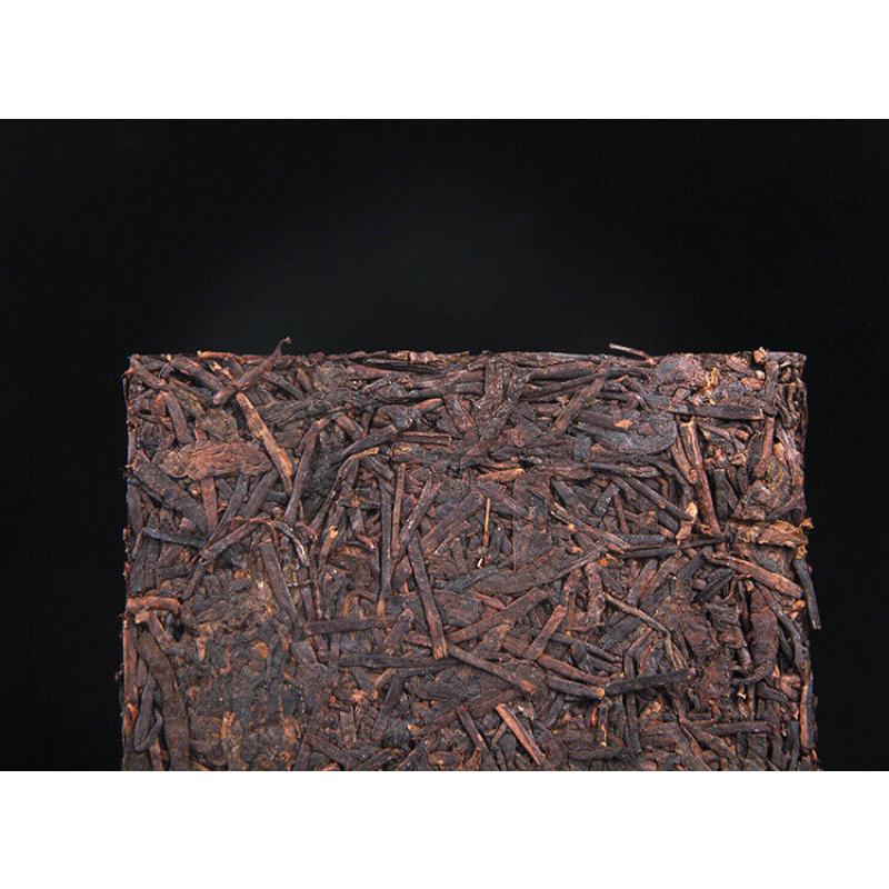 1000g Black Tea Puerh Tea Ripe Tea Brick Old Tea Stem Dragon Bone Ripe Tea