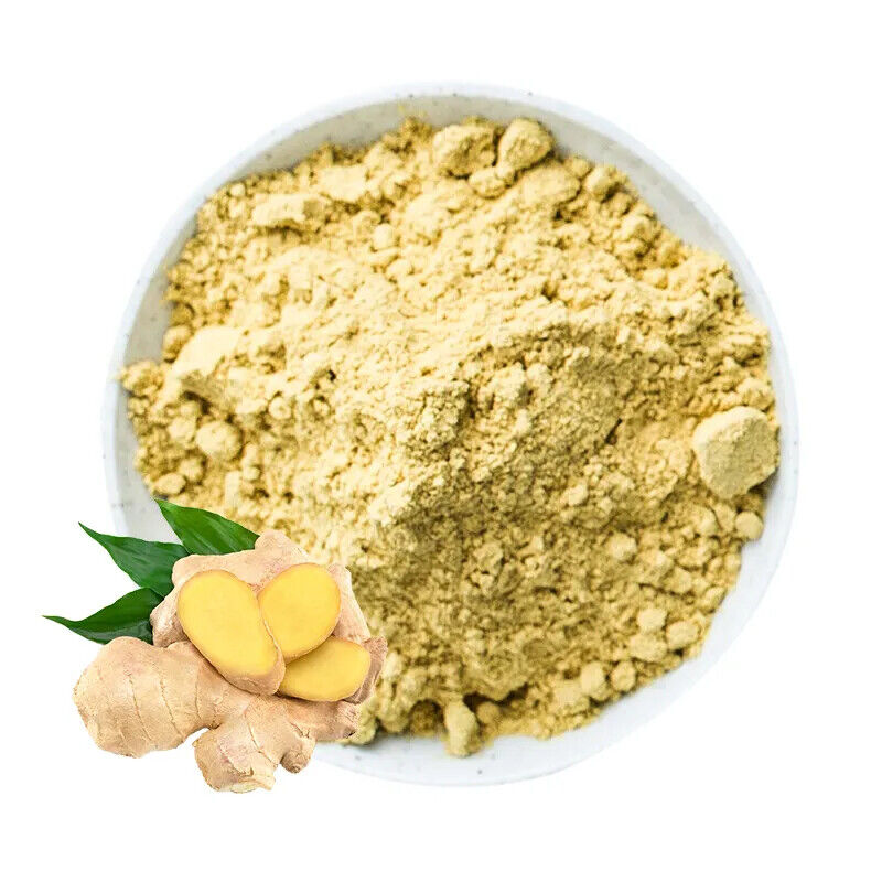 Organic Ground Ginger Powder (7.05 OZ) Pure and Raw Ginger Powder for Beverages