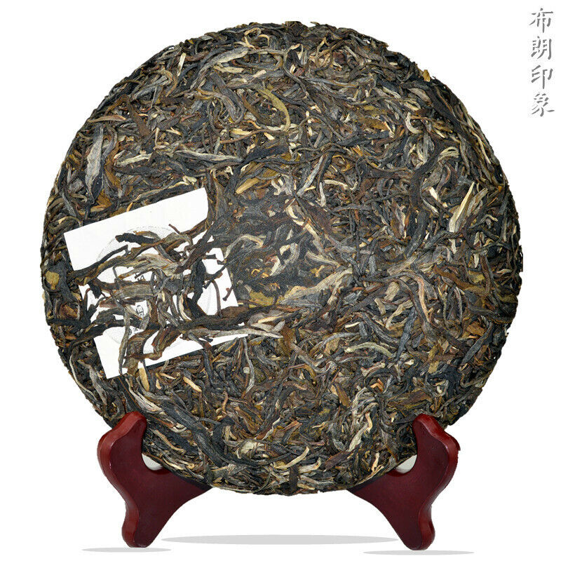 Älterer Puer Rohtee Gepresster TeeKuchen Natürlicher alter Puerh Grüner Tee 357g