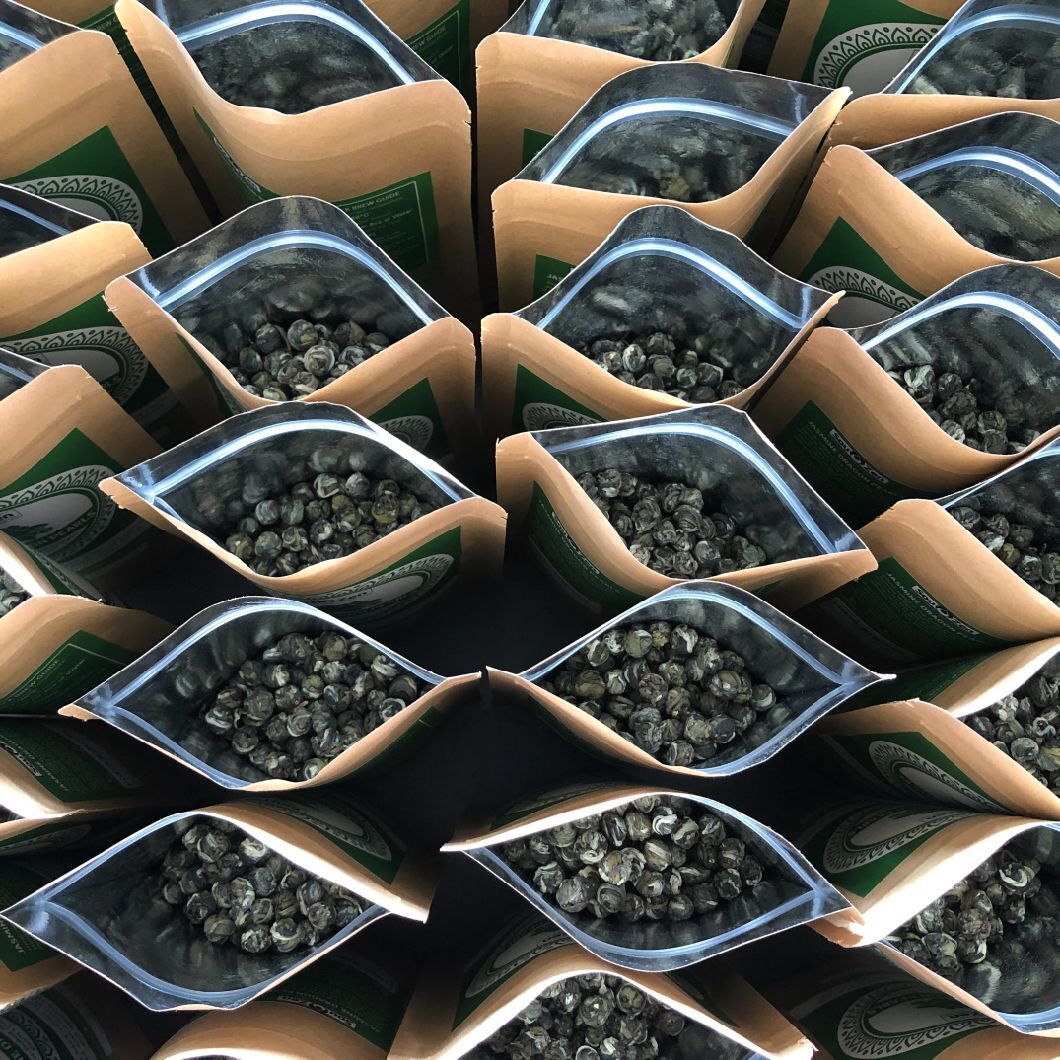 250g Super Quality Mo Li Bai Long Zhu Tea Jasmine White Dragon Pearl Tea