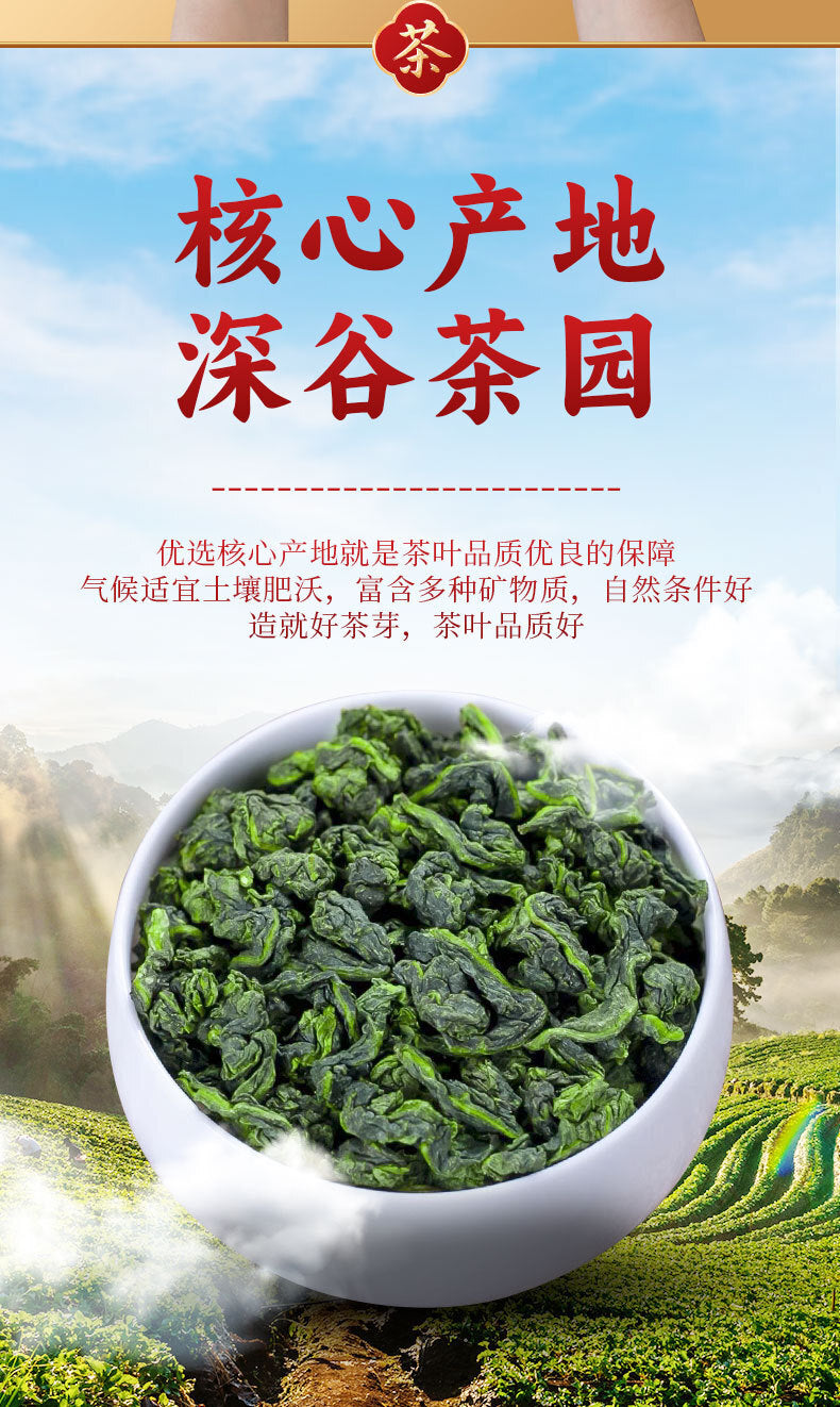 Good Tea Tieguanyin Oolong Tea Brand New Tea Small Fat Jar 50g