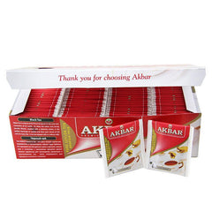 High Mountain Selected Ceylon Black Green Tea 100 Pcs AKBAR Sri Lanka Bagged Tea