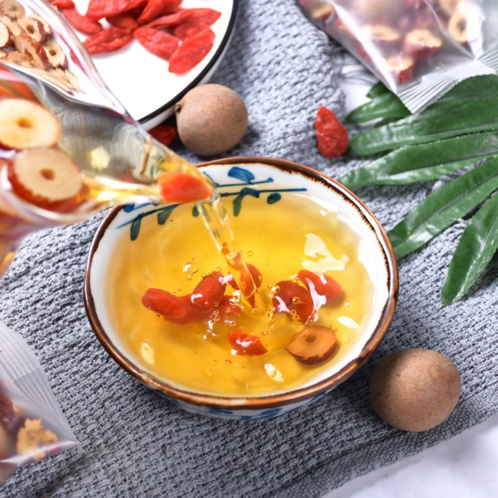 Muse Combination Flower Tea Wanming Longan Red Dates Wolfberry Tea Health Tea