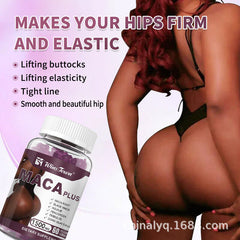 100% Pure Maca Plus Gummy HIP BUTT ENLARGEMENT  Natural Big Butt Gummies