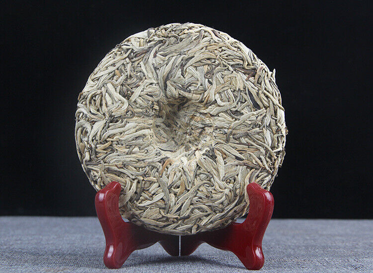 HelloYoung 200g White Tea Cake Silver Needle Yunnan White Tea Ancient Tree Pu'er Tea Cake