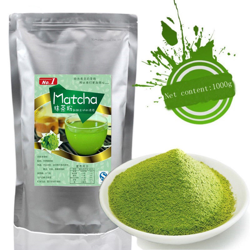 HelloYoung1000g Matcha Tea Green Tea Powder 100% Natural Organic Slimming Tea Health Care Tea