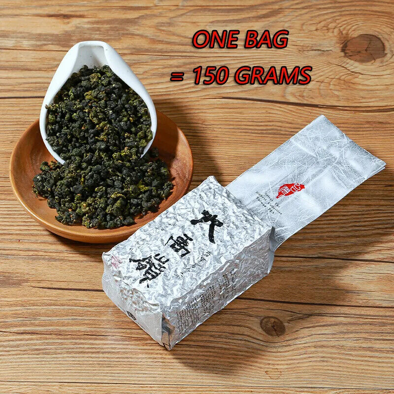 HelloYoung Taiwanese Dayuling Oolong Tea  Oolong Green Tea Alpine Tea Fragrant 150g